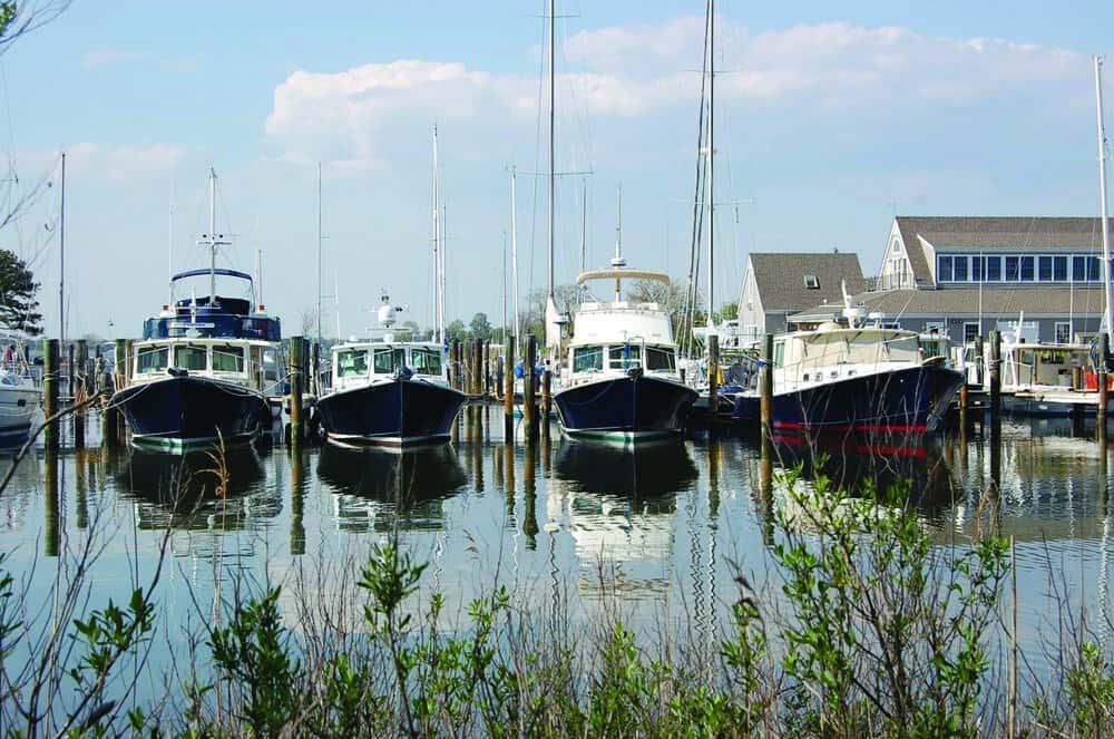   Campbell Boatyards, Oxford, Md.  