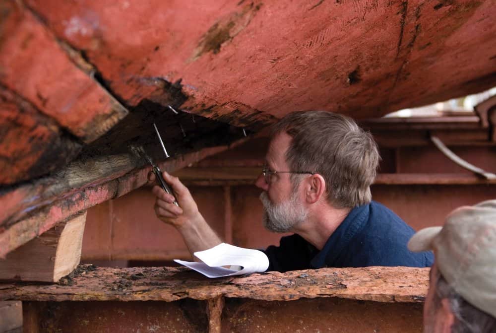   Richard Scofield spent a record 33 years digging wood, shaping planks, caulking, teaching and thriving at the Chesapeake Bay Maritime Museum.  