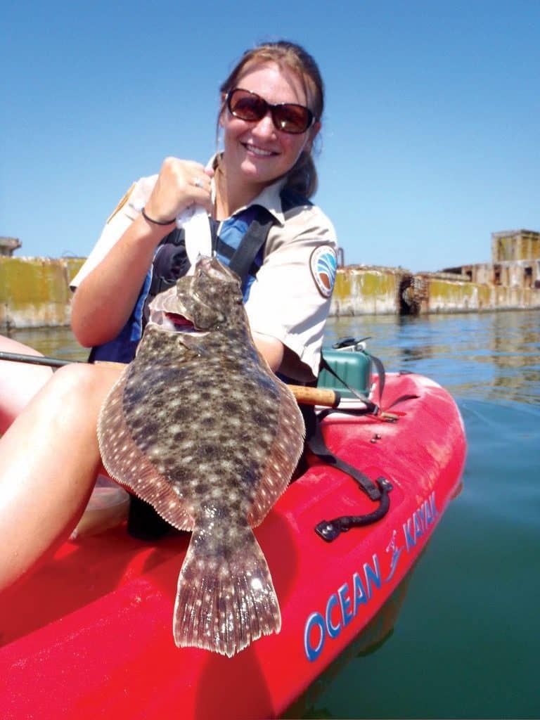 Back Bay Jumbo Flounder - Ocean City MD Fishing