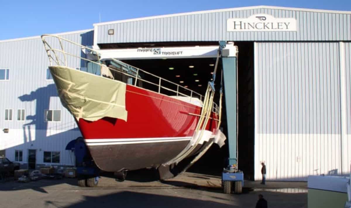 hinckley yacht yard