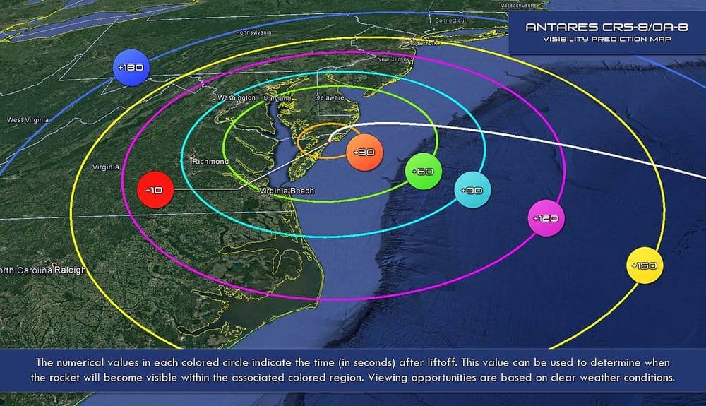 Wallops Island Rocket Launch Set; Boating Restrictions in Area