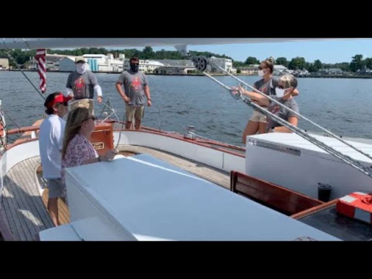 wedding crashers sailboat scene