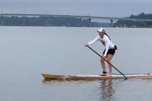 VIDEO: Woman to Take on 215-Mile Bay Paddle in Homemade Wooden Paddlecraft