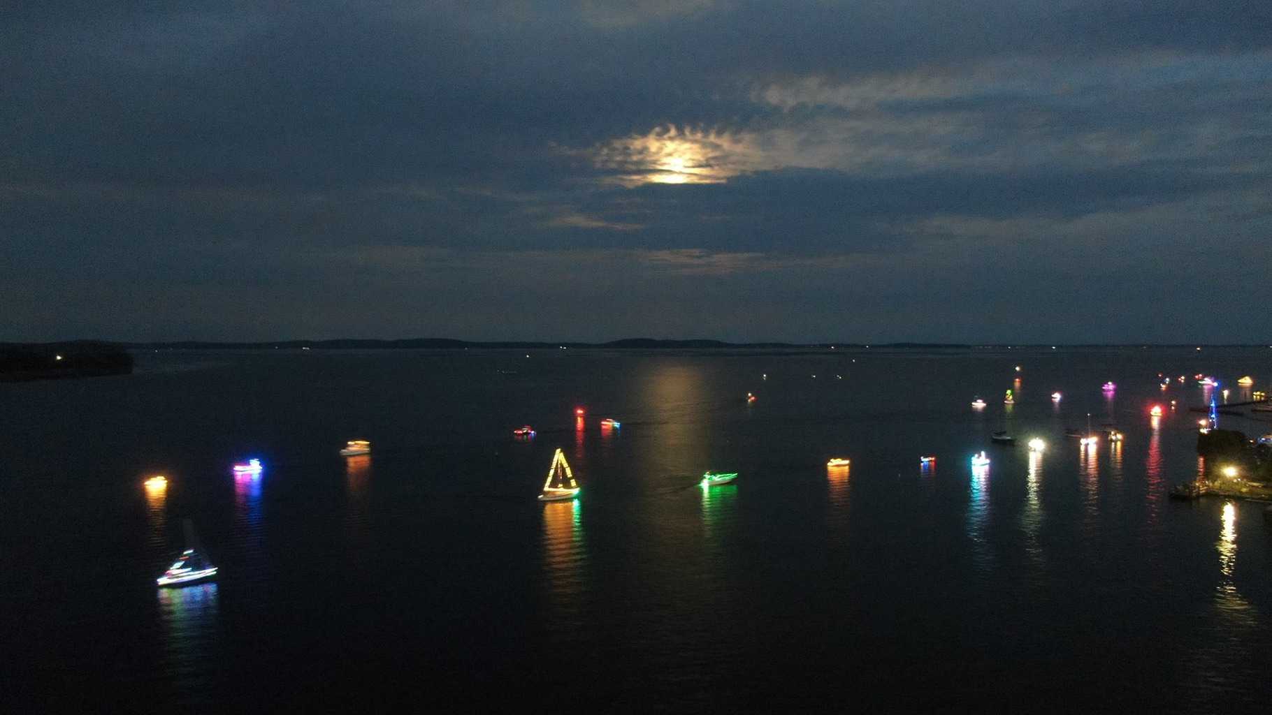 SLIDESHOW First Havre de Grace Lighted Boat Parade Chesapeake Bay