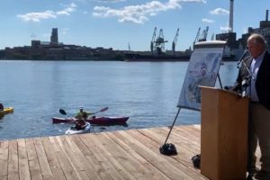 VIDEO: "Baltimore Blueway" Paddling Trail Around Harbor Announced