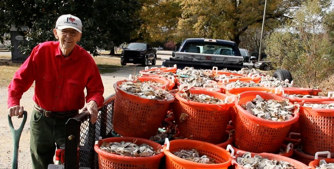 CBF Honors Longest-Serving Oyster Volunteer, 95