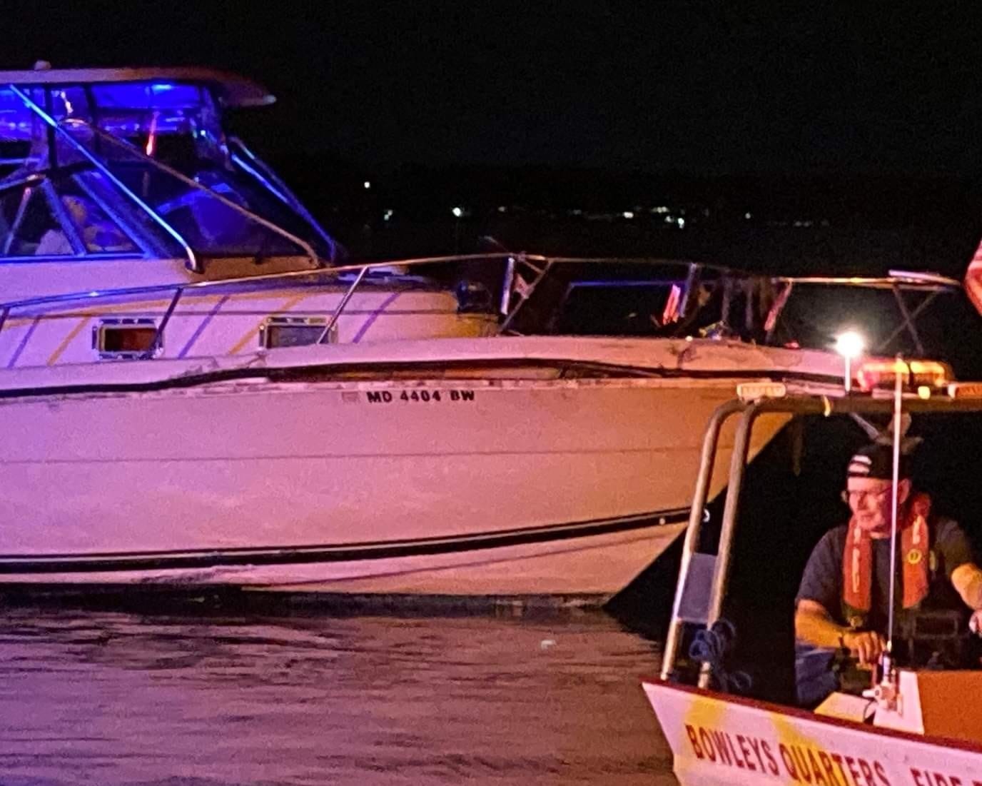 Boat Collision in Middle River Causes Injuries, Damages Vessels