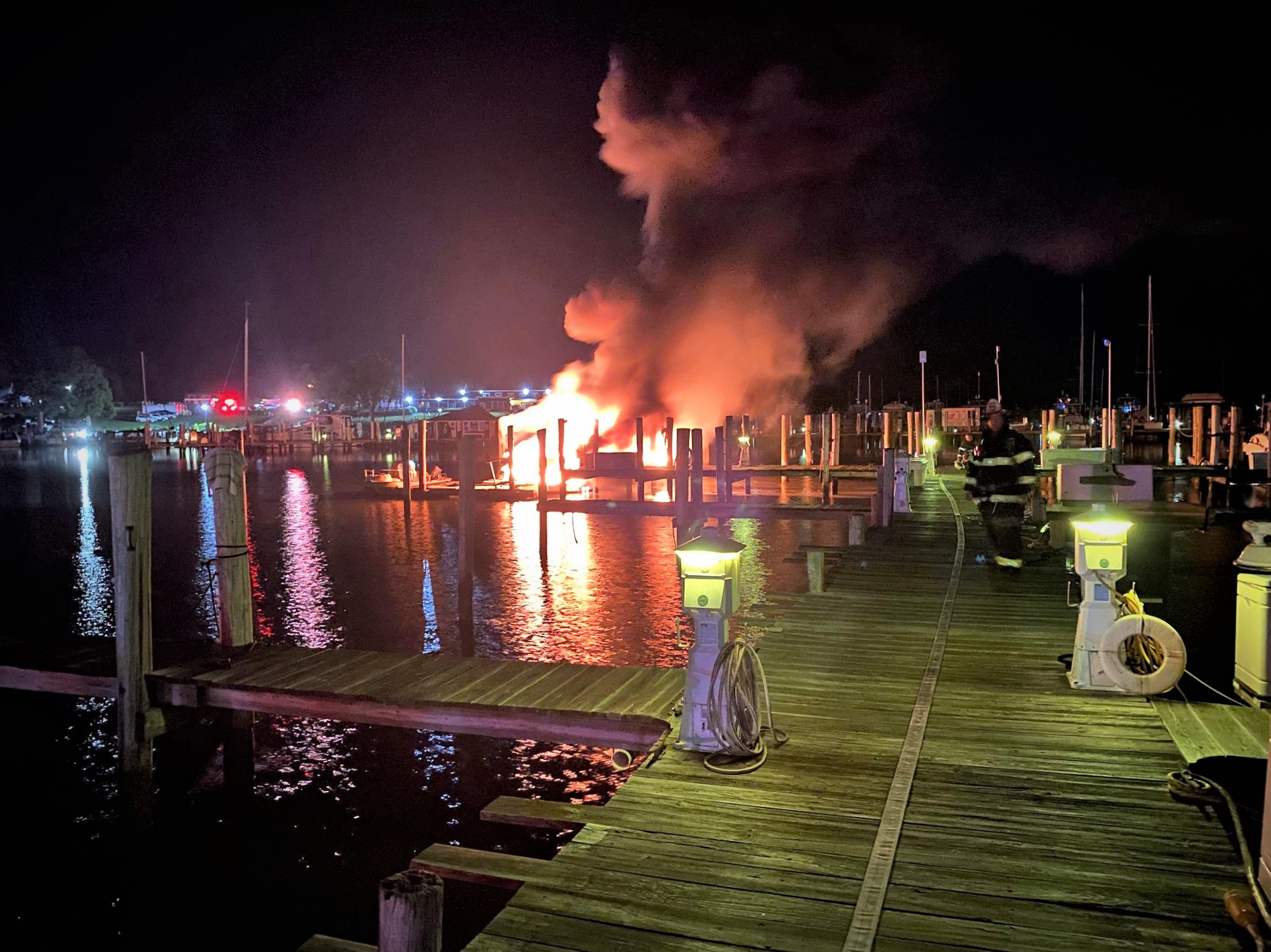 Bay Sees Second Major Marina Fire in 3 Days
