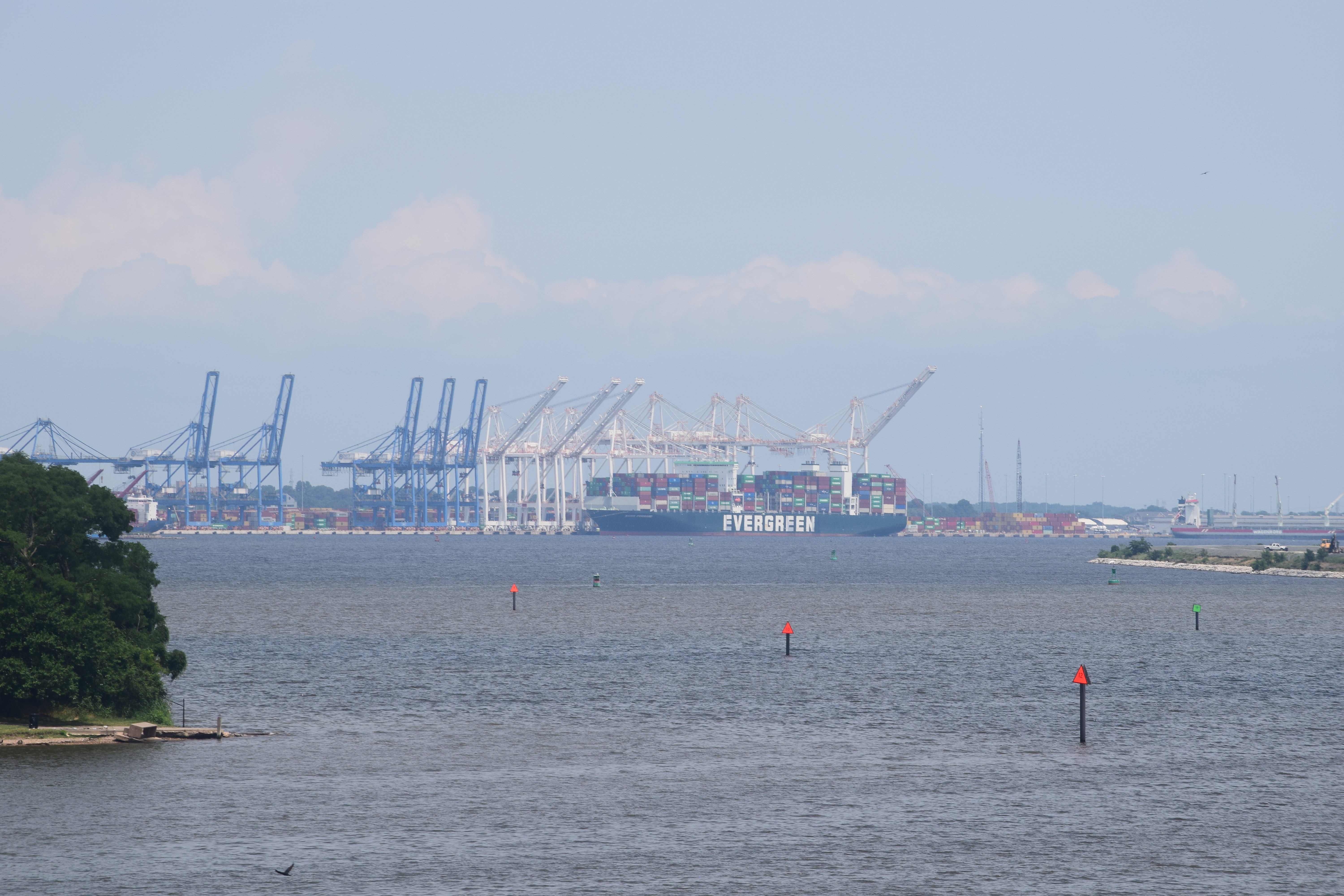 Ever Forward Makes (Uneventful) Return to Port of Baltimore