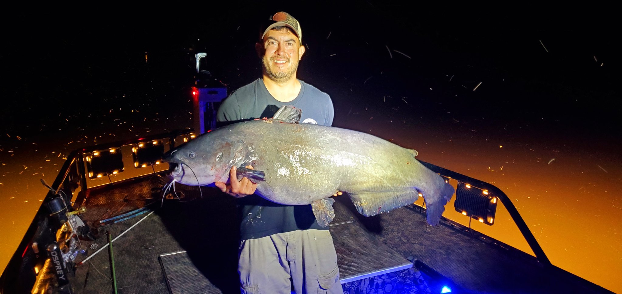 Fishing for blue catfish is good for the Bay, but be careful when