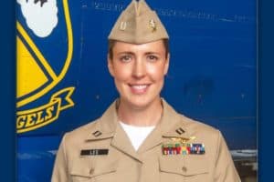 Va. Beach-Based Pilot Becomes 1st Female Blue Angel