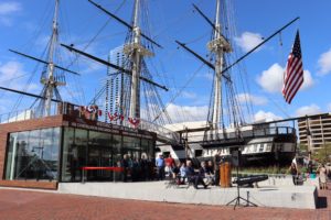 New USS Constellation Ed. Center, Baltimore Water Taxi Terminal Opens