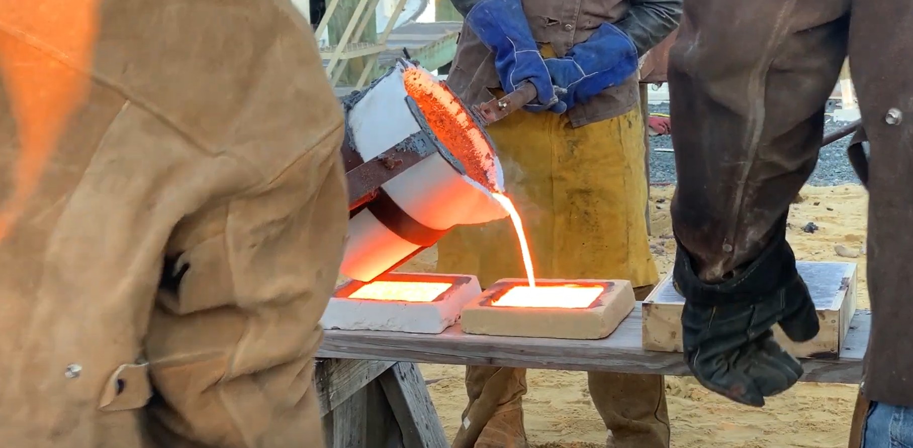 VIDEO: DIY Iron Casting at Maritime Museum