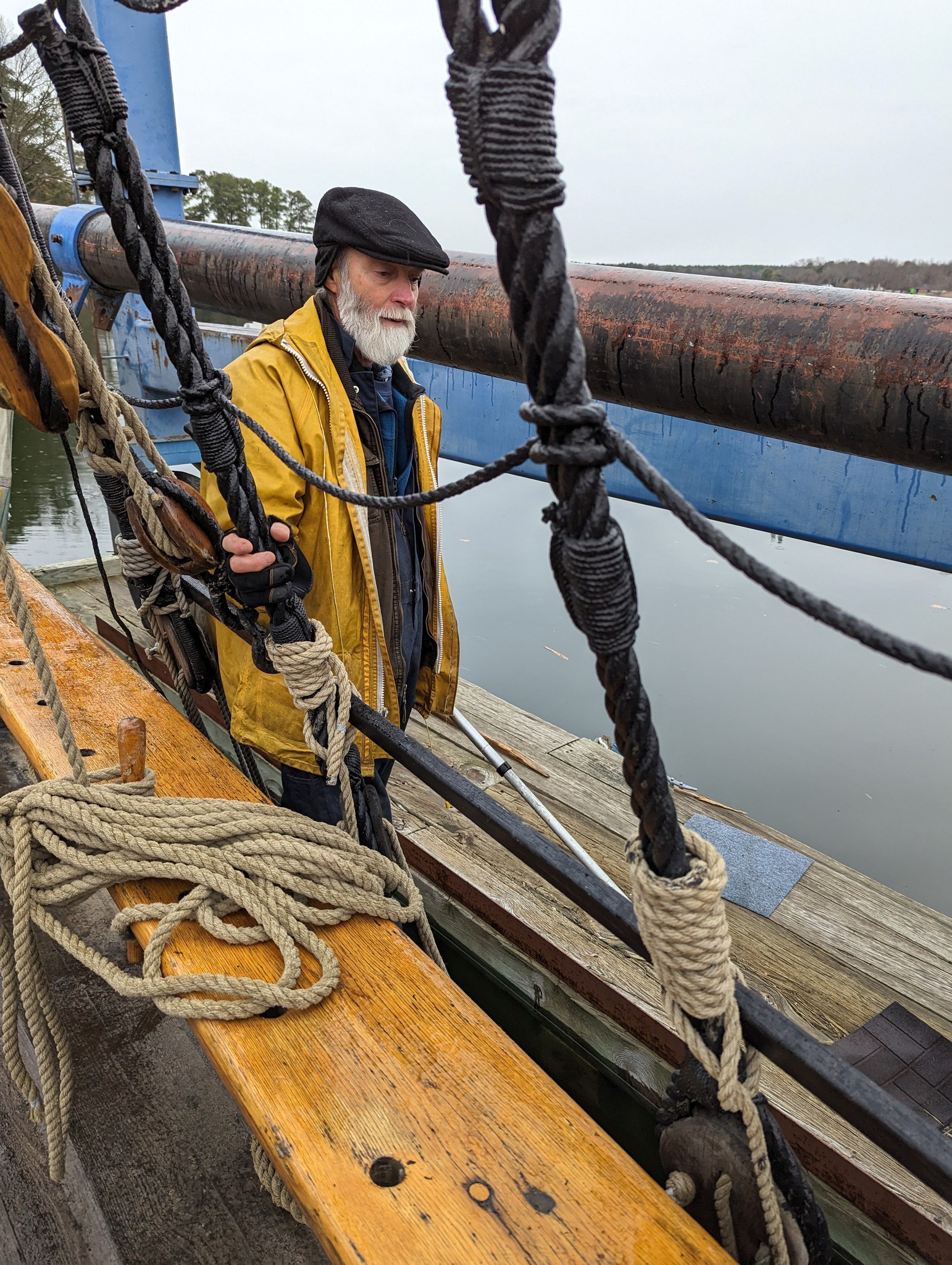 1978 Maryland Dove hauled out for the final time | Chesapeake Bay Magazine