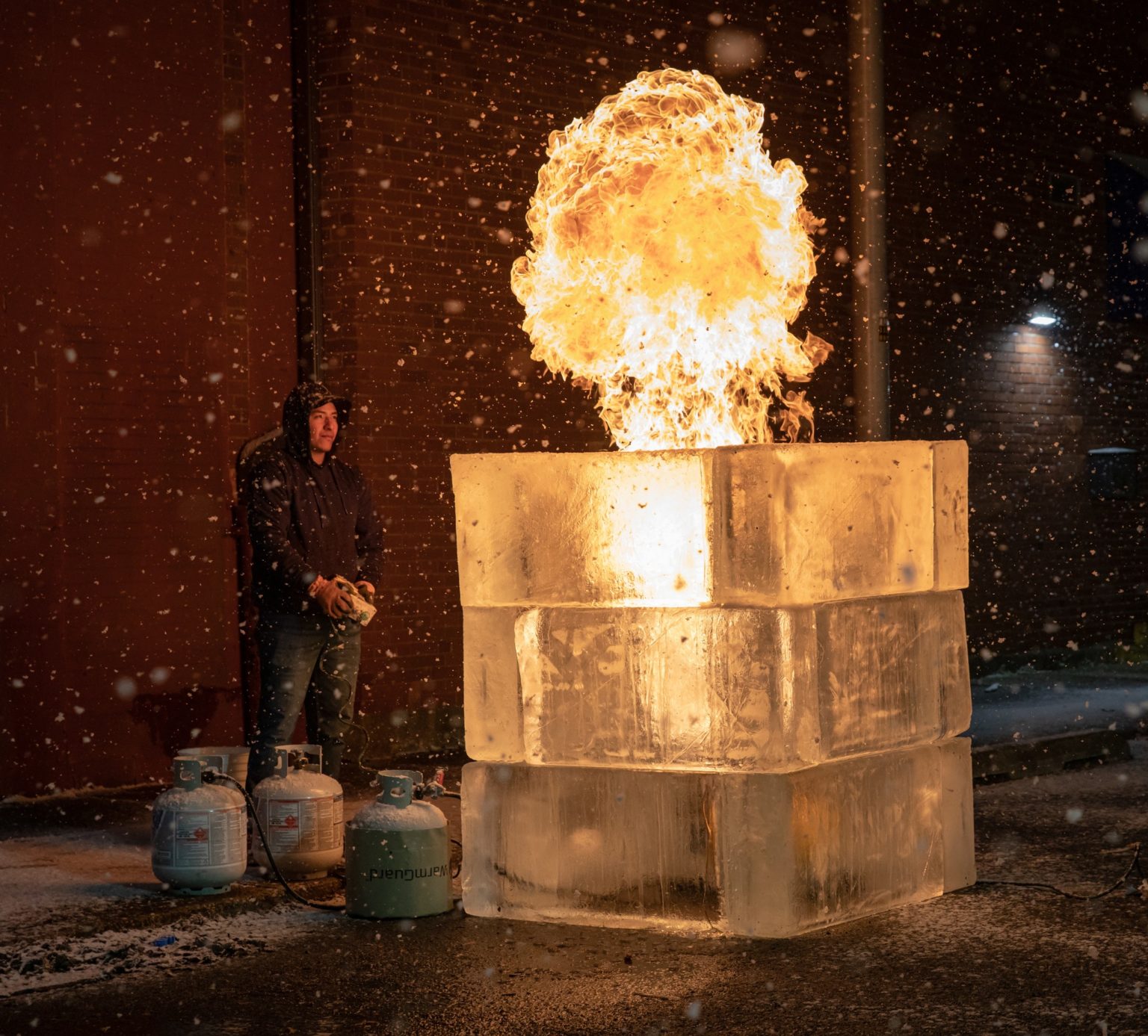 Ice Sculpture Season Kicks off with Cambridge Ice & Oyster Festival