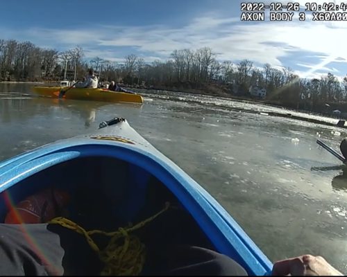 VIDEO: How Heroes in Kayaks Rescued Pilot from Iced-in Creek