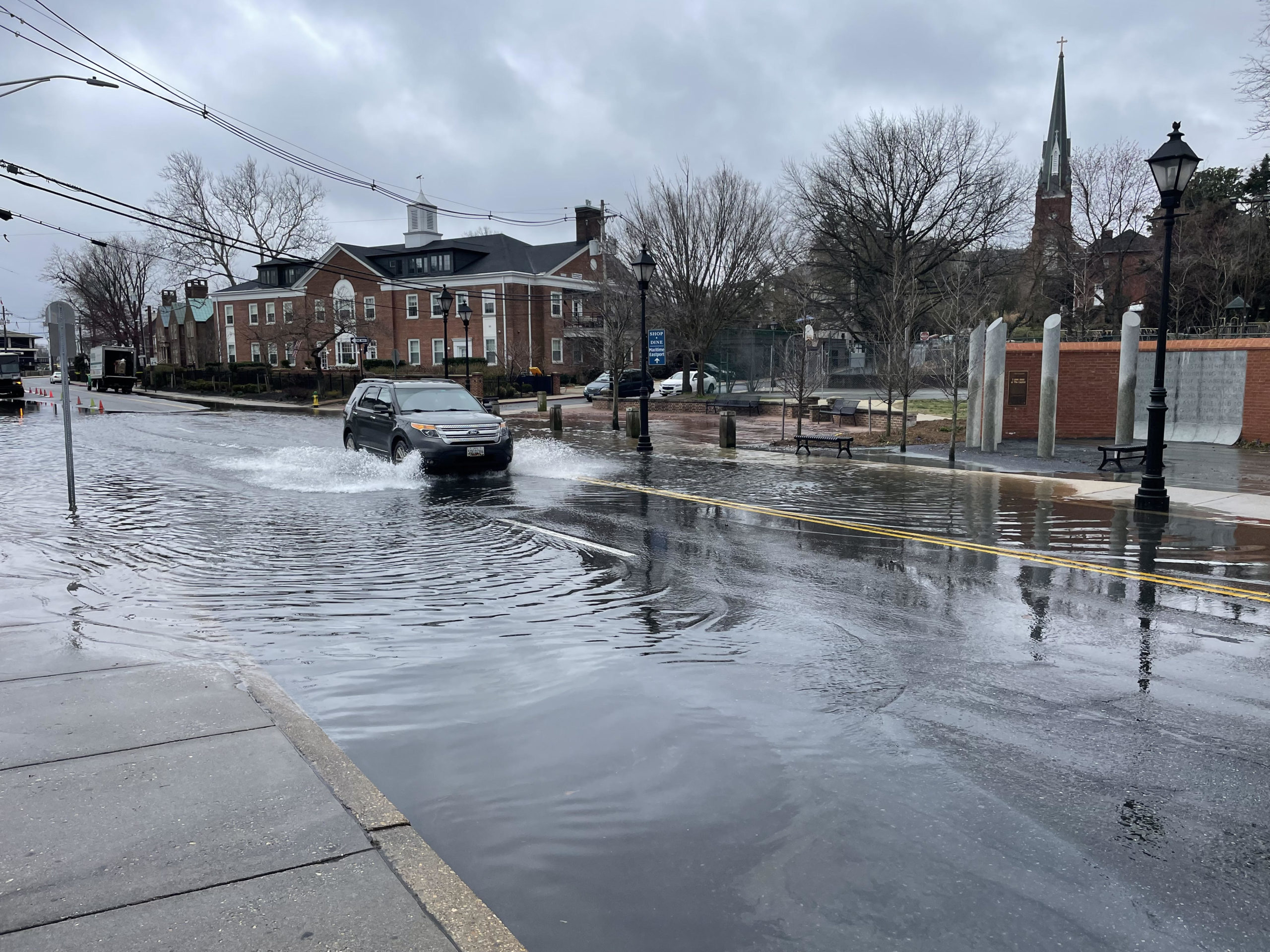 VIDEO Annapolis Flooding Closes Roads As Feds Announce 3 5 Million In   Annapolis Flooding Jeff Holland 3 13 32 Scaled 