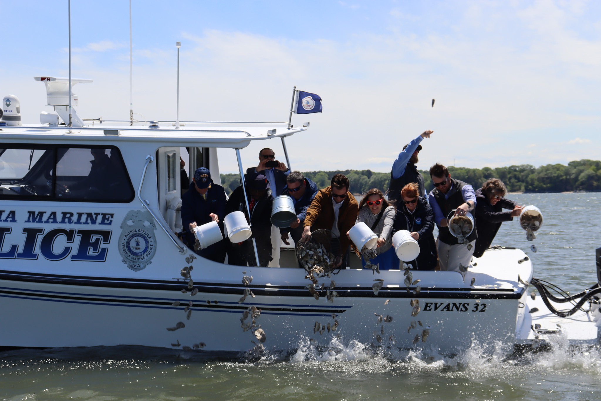 York River Oyster Restoration Goal Reached 