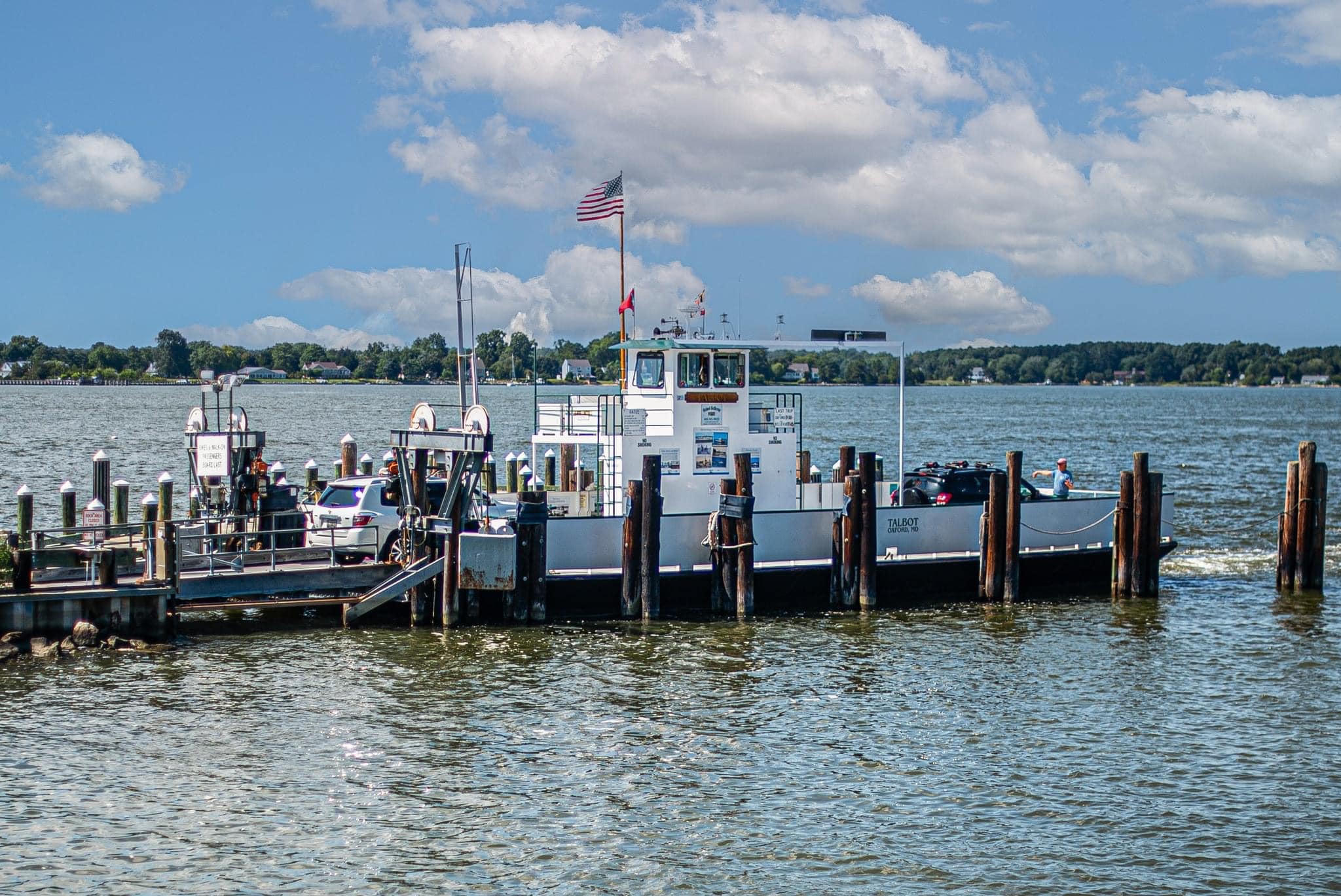 Oxford-Bellevue Ferry, Nation's Oldest Privately Owned Ferry, is for ...