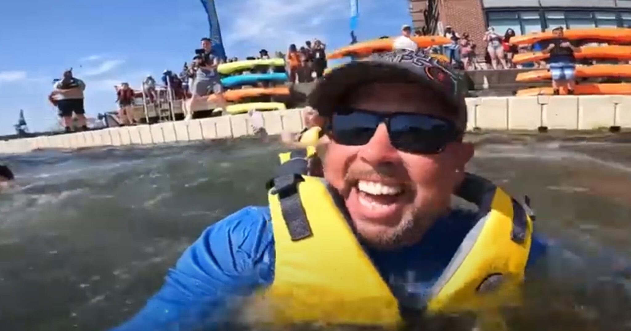 Baltimoreans Swim The Inner Harbor After 4-decade Ban 