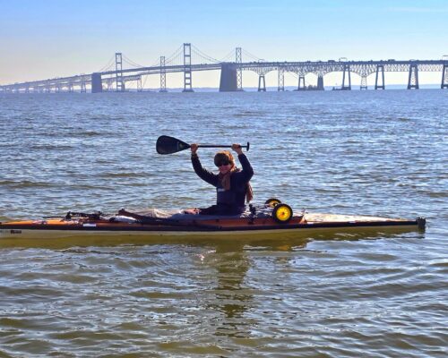 Bay Welcomes Young Man Attempting the Great Loop by Canoe