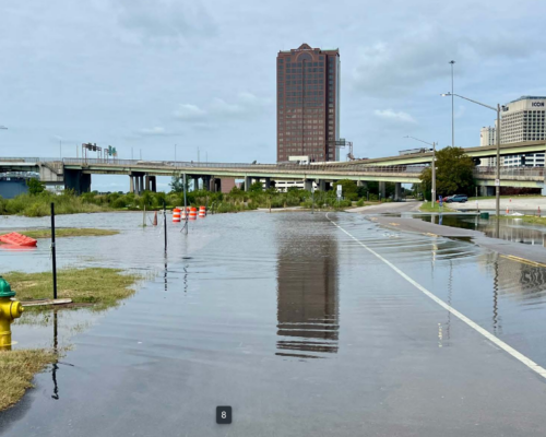 Norfolk Plans 16-Ft.-High Floodwall, Stirring Controversy