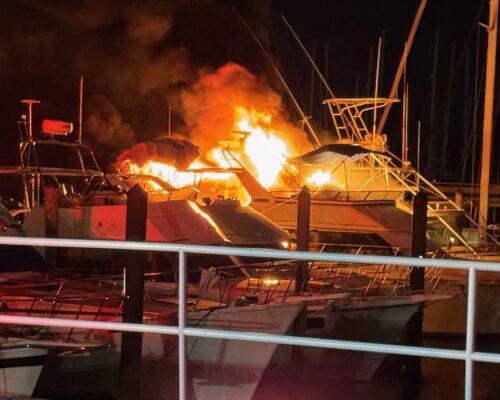 Norfolk Marina Fire Costs Local Liveaboard his Home